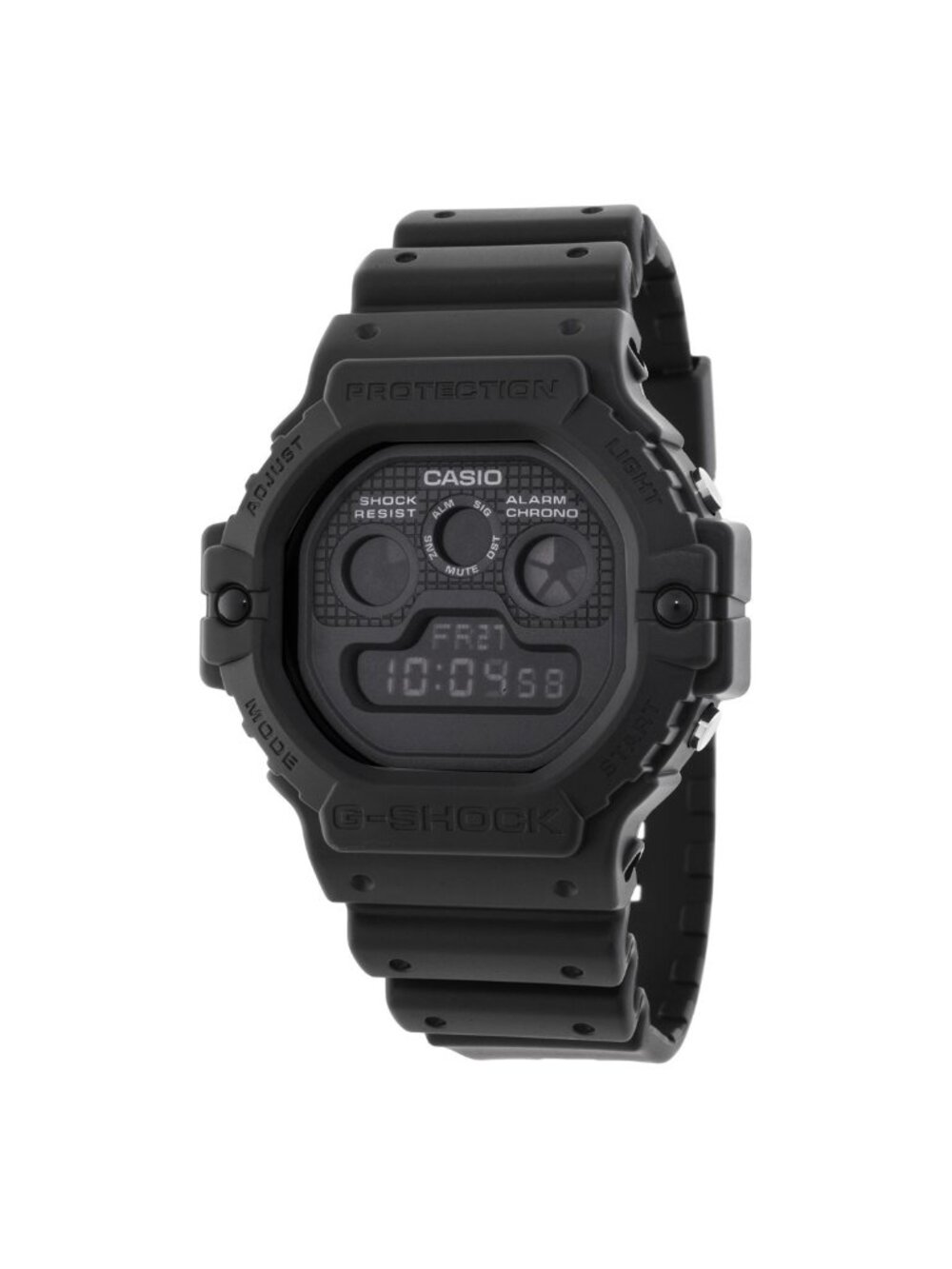 NWT Casio G-Shock Alarm World Time Quartz Digital Black Dial Watch